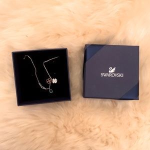 Swarovski necklace with emeralds and crystals💎NWT
